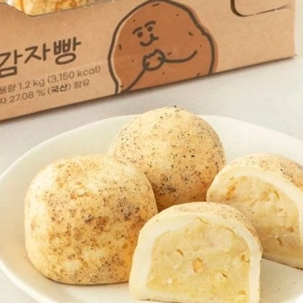 감자밭 감자빵 오리지널 냉동 120g x 10개입 x 1개
