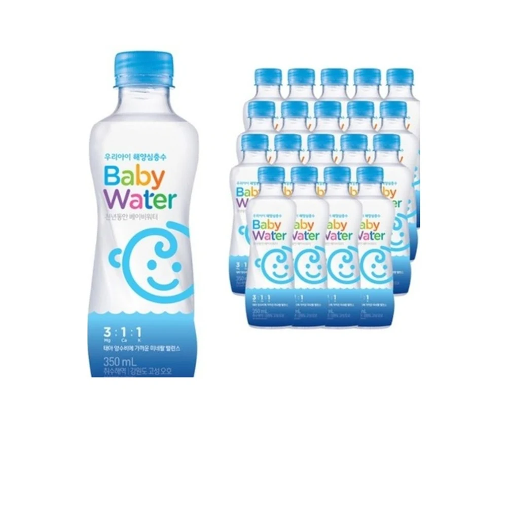 천년동안 베이비워터, 350ml, 20개