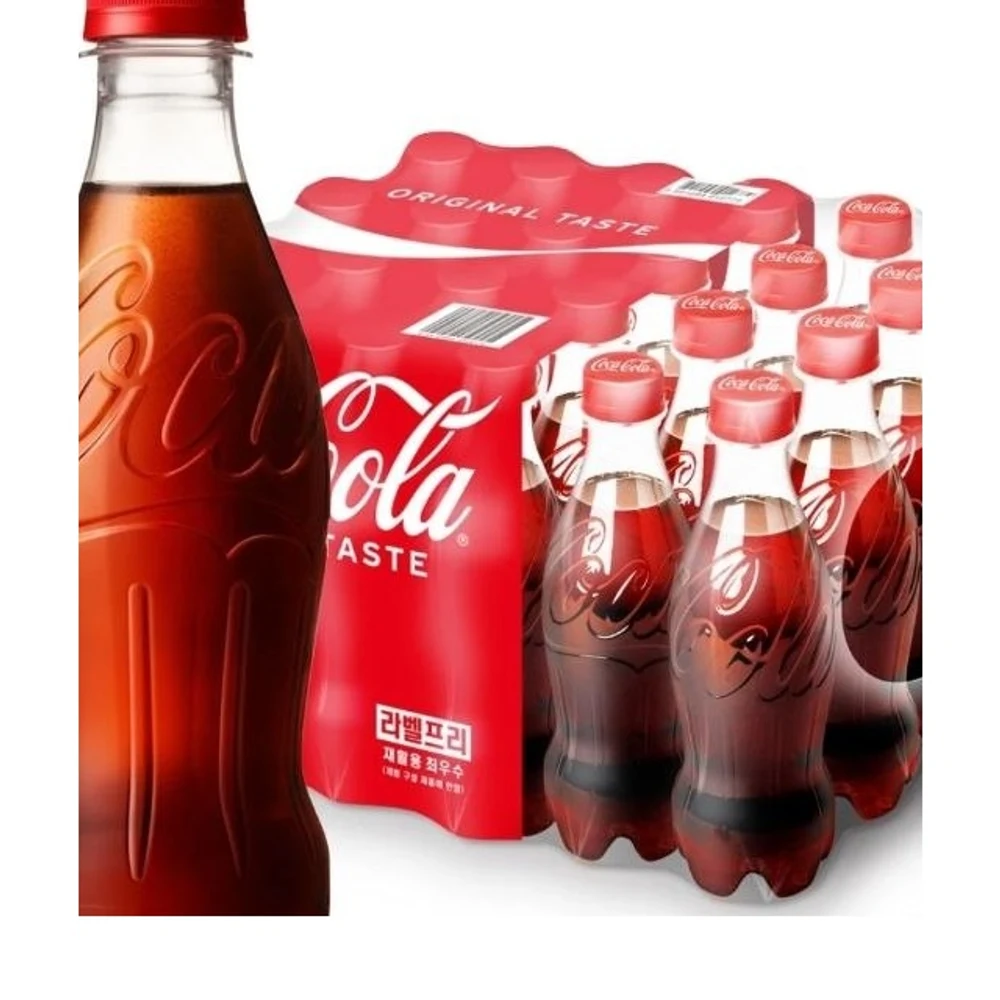 코카콜라 오리지널 무라벨, 370ml, 24개